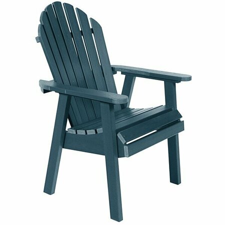 SEQUOIA BY HIGHWOOD USA CM-CHRSQD2-NBE Muskoka Nantucket Blue Faux Wood Adirondack Dining Chair 432CMCHSQD2N